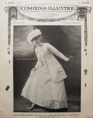 Журнал «Comoedia illustré»: Специальный выпуск, посвященный Русским балетам в Шатле. Париж, 1908-1936. 1 июня 1911, № 17.