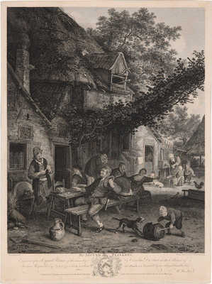 Дюсарт, Корнелис, Джон Брауни Уильям Вуллетт, (граверы). Веселые крестьяне. 1767 г.