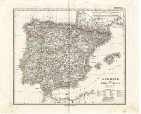[Атлас Штилера. Испания и Португалия. № 13a. Гота: Юстус Пертес, 1868], 1868.
