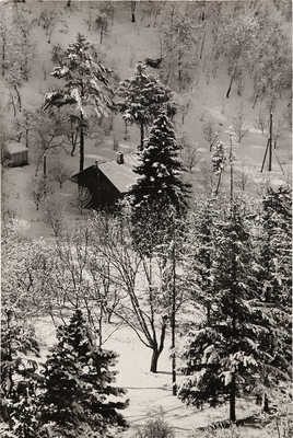 Фотография «Зима. Пятигорск» / Фот. Н. Хорунжий. [1950-е].