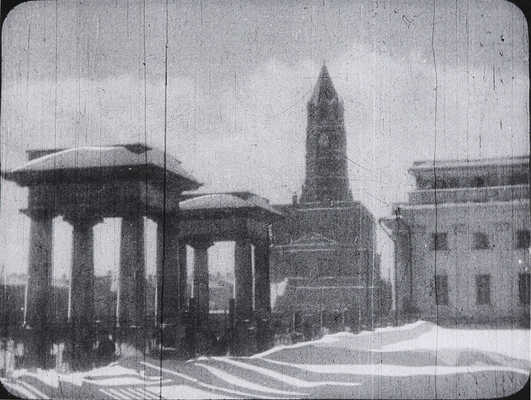 Диафильм «Старая и новая Москва» (распечатка + пленка AGFA). М.: Интурист, 1929.