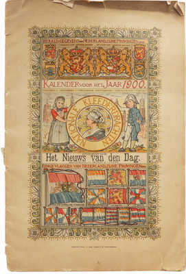 Календарь на 1900 г. Амстердам: Photolitho L. Van Leer & Co, 1900.
