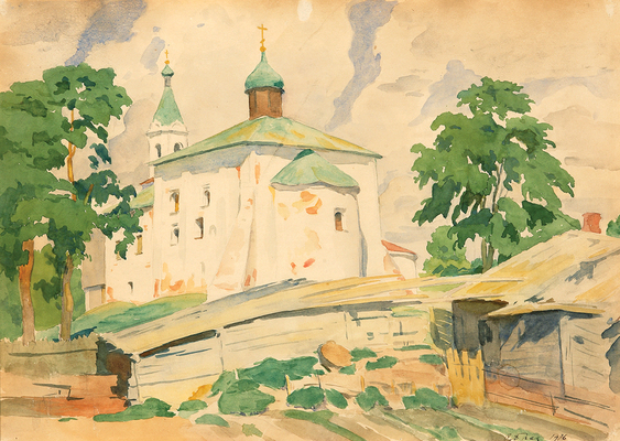 Браз Осип Иммануилович. Новгород. Церковь (№ 7)
