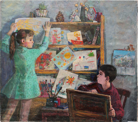 Аристова Ирина Фёдоровна. Дети рисуют. Будущие художники 