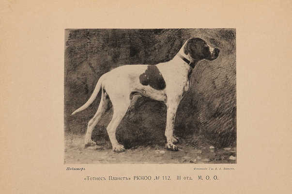 [Родословная книга охотничьих собак]. Правила записи в родословную книгу охотничьих собак... [В 5 т.]. 1902-1914.