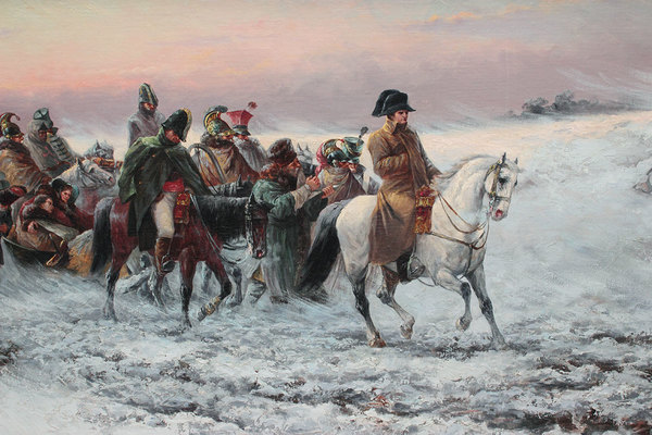 Стоянов Пётр Стоянович. Отступление Наполеона из России в 1812 г. 