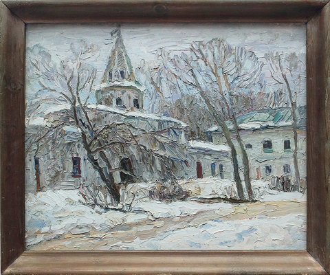 Захаров Борис Петрович. Зимой в Измайлово