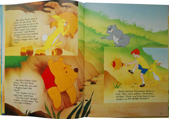 [Дисней В. Винни-Пух]. Disney W. Winnie the Pooh. Magna books, 1988.