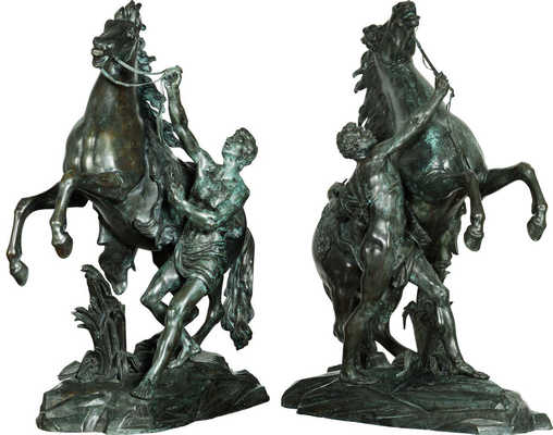 Парные скульптуры «Укротители коней» («Возничие, удерживающие вздыбленных коней»)