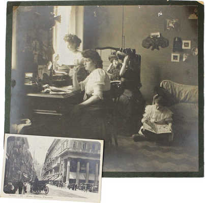 Фотография «Сестры и матери писателя В.Г. Лидина». Нач. XX в.