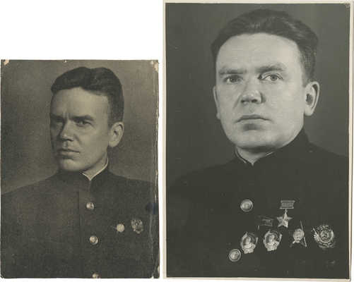 Лот из двух портретов Эрнста Теодоровича Кренкеля: