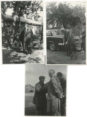 Семь фотографий из поездки В.Г. Лидина в Мелихово (фот. В. Ломоносов). 1972